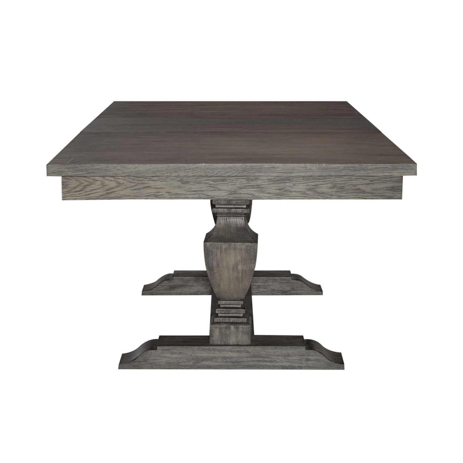 Westfield - Trestle Table - Dark Brown - Hornell Furniture Outlet
