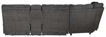 Ashland - Reclining Sectional With 4 Lay Flat Reclining Seats - Hornell Furniture Outlet