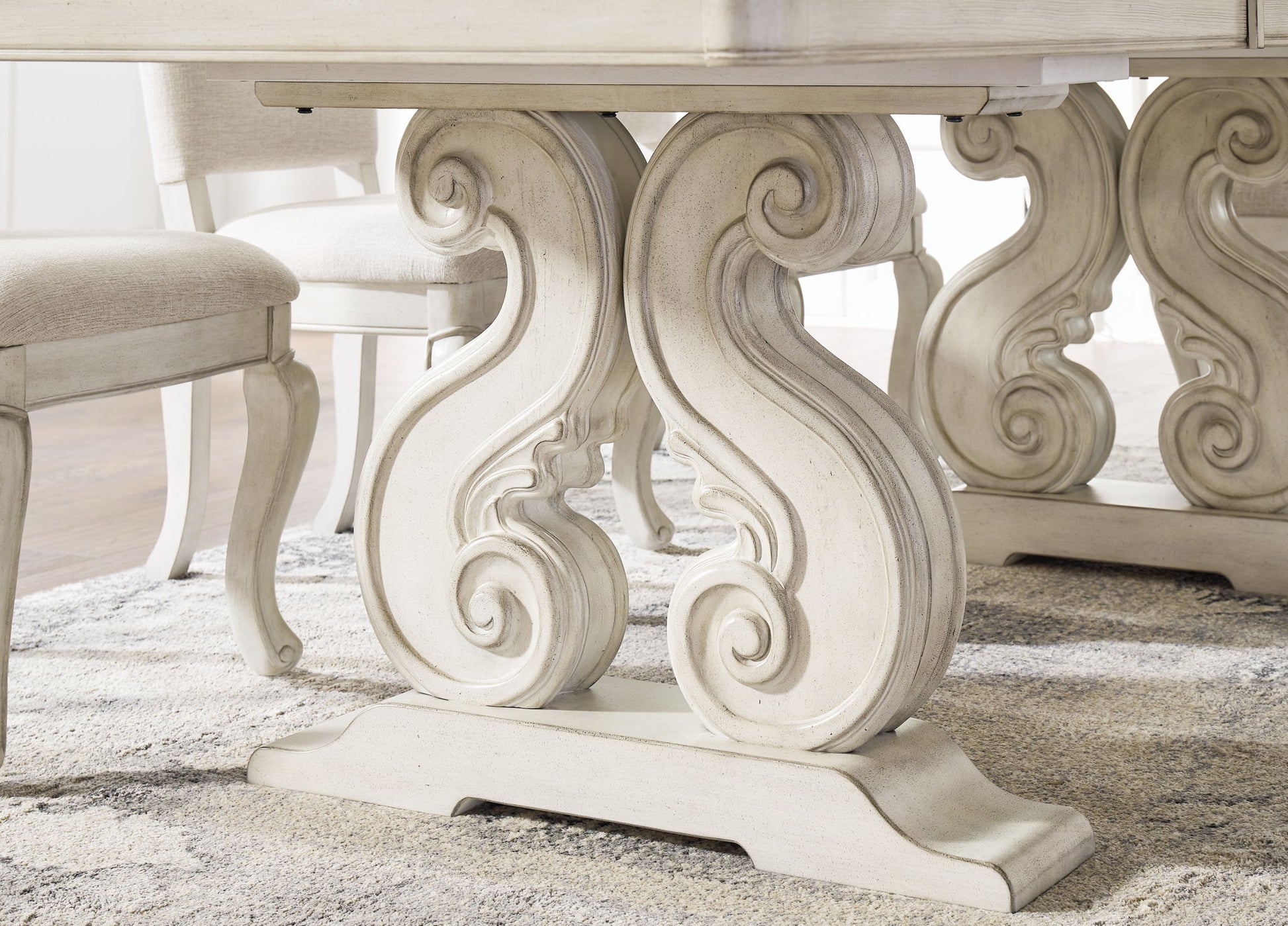 Arlendyne - Antique White - Dining Extension Table - Hornell Furniture Outlet