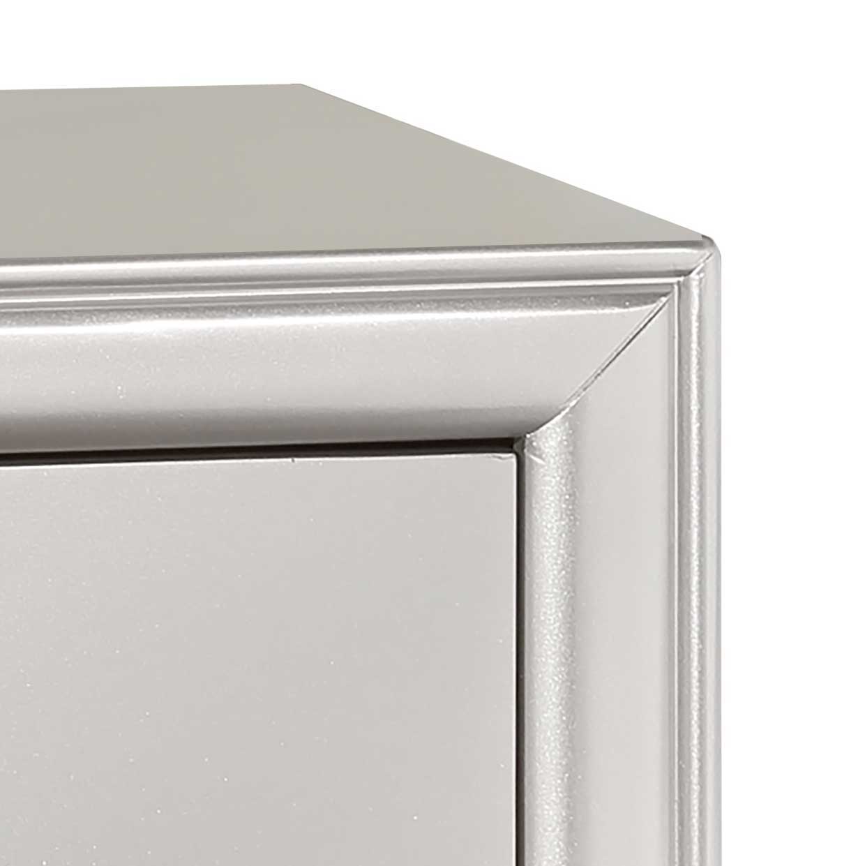 Omni - Nightstand - Pearl Silver - Hornell Furniture Outlet