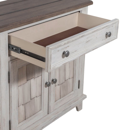 River Place - Accent Cabinet - White - Hornell Furniture Outlet