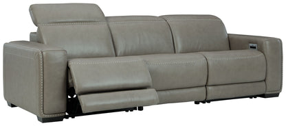 Correze - Power Reclining Sectional - Hornell Furniture Outlet