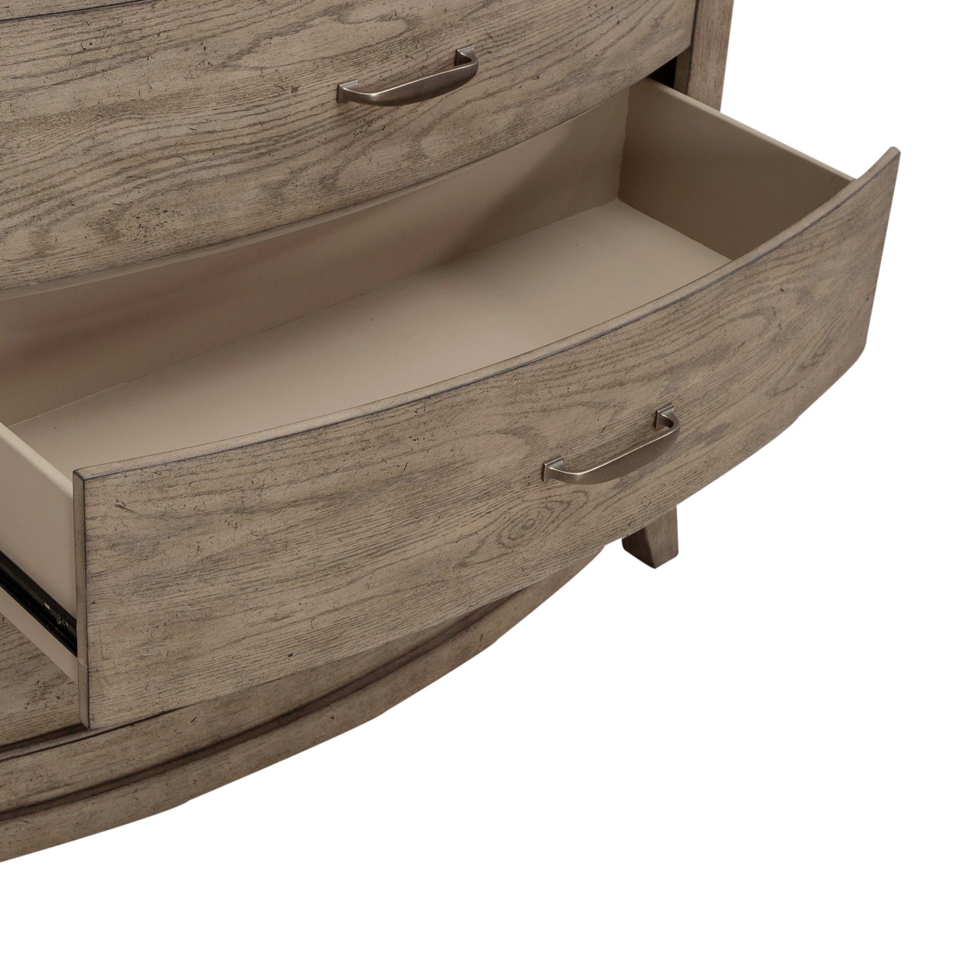 Avalon - 5 Drawer Chest - Burnished Beige - Hornell Furniture Outlet