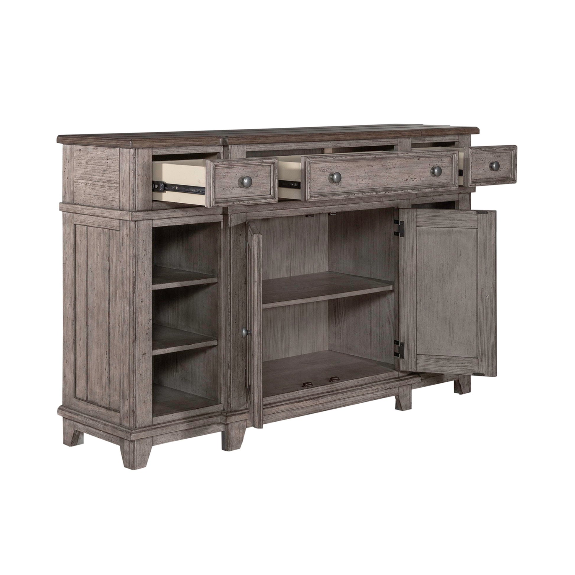 River Place - Breakfront Server - Hornell Furniture Outlet