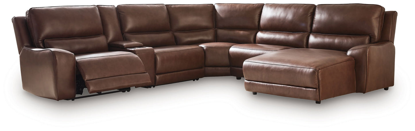DeepWakes - Power Reclining Sectional - Hornell Furniture Outlet