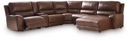 DeepWakes - Power Reclining Sectional - Hornell Furniture Outlet