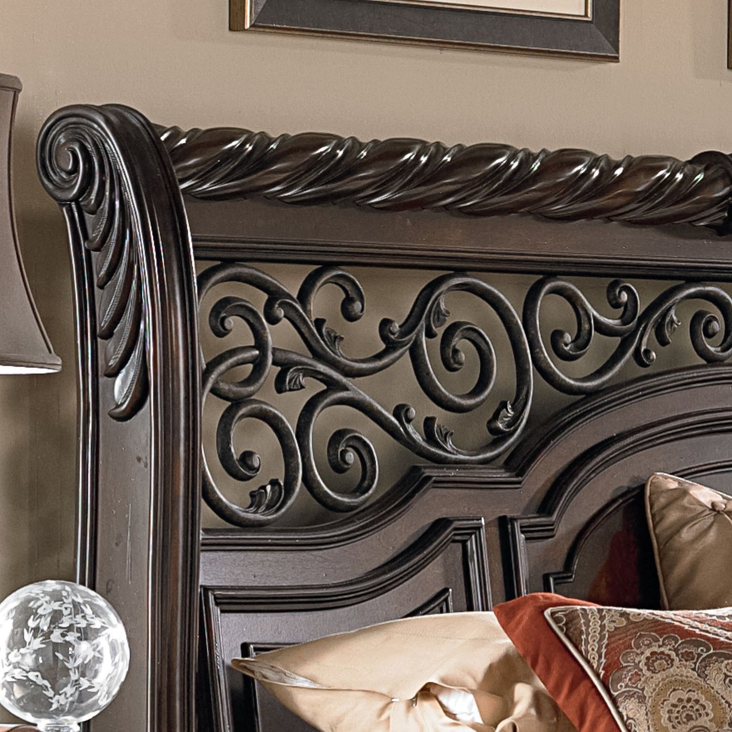 Arbor Place - Sleigh Headboard - Hornell Furniture Outlet