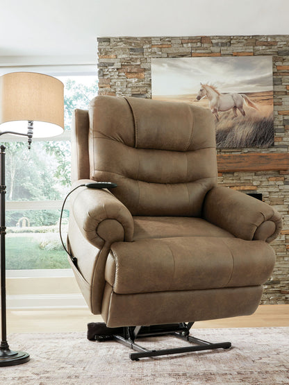 Revived and Restored - Power Lift Recliner - Hornell Furniture Outlet
