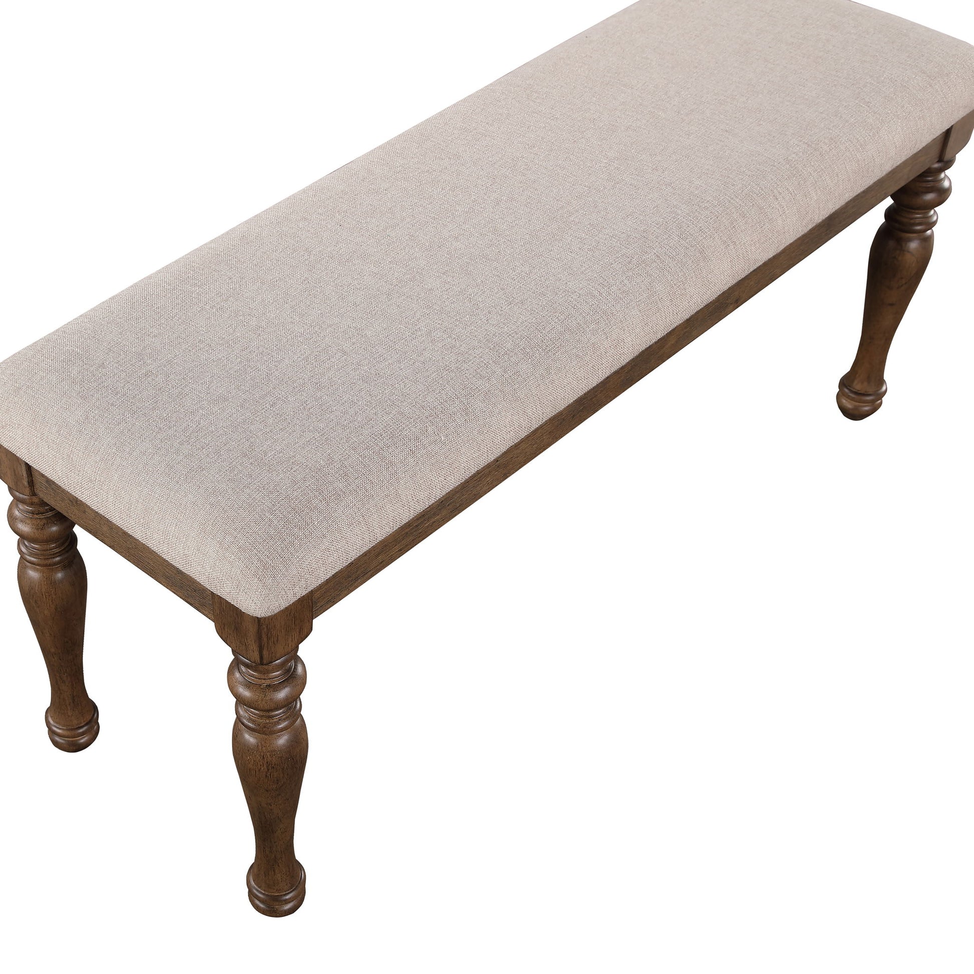 Joanna - Bench - Brown - Hornell Furniture Outlet