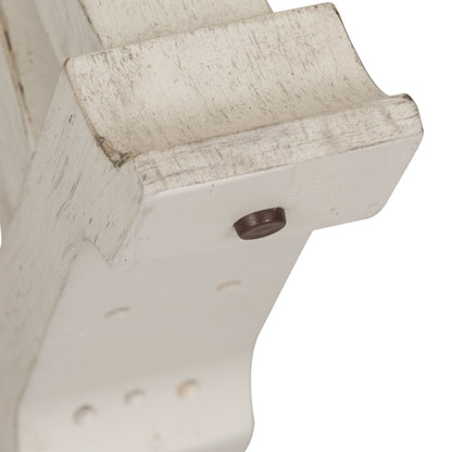 Farmhouse Reimagined - Flip Lid Sofa Table - White - Hornell Furniture Outlet