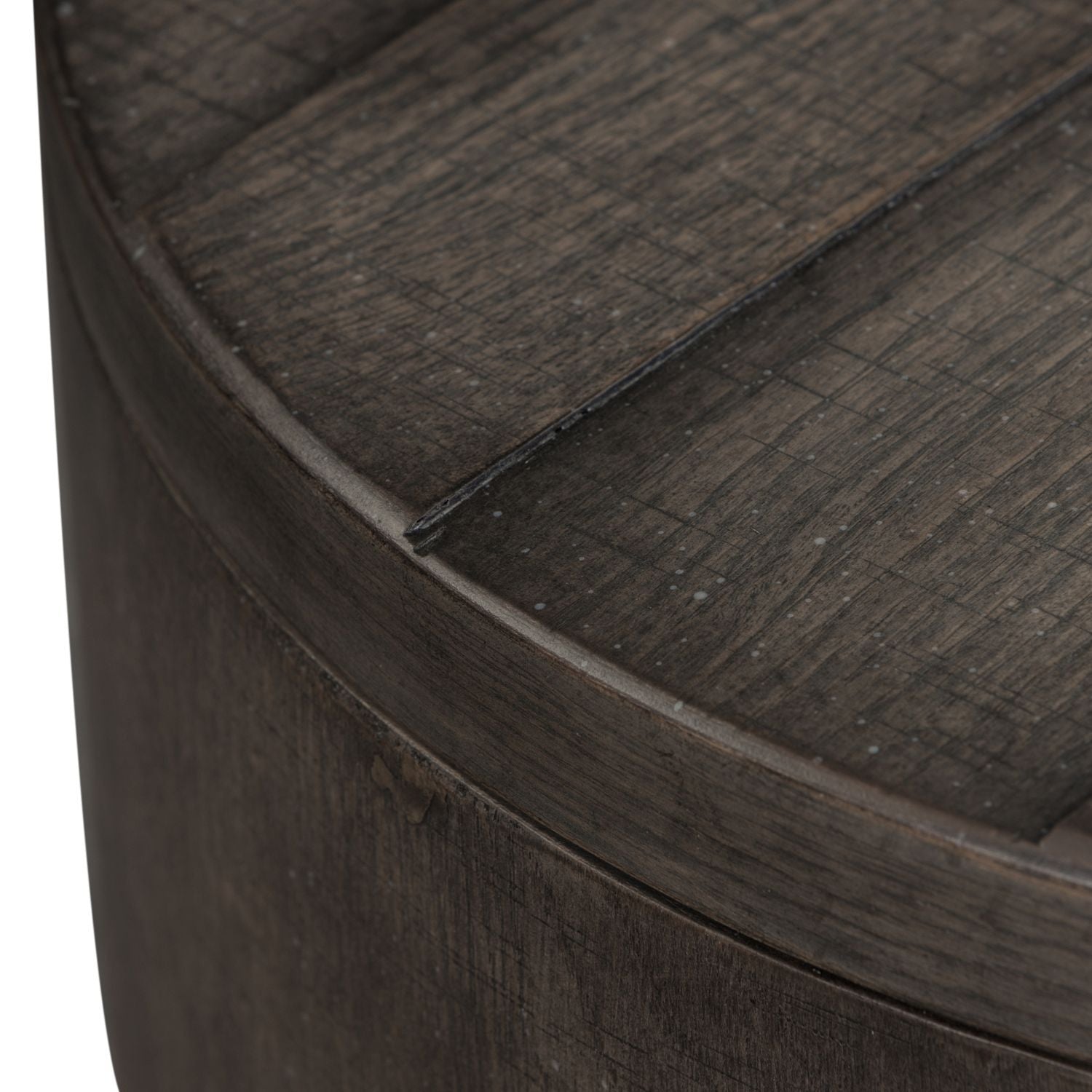 Modern Farmhouse - Drum End Table - Hornell Furniture Outlet