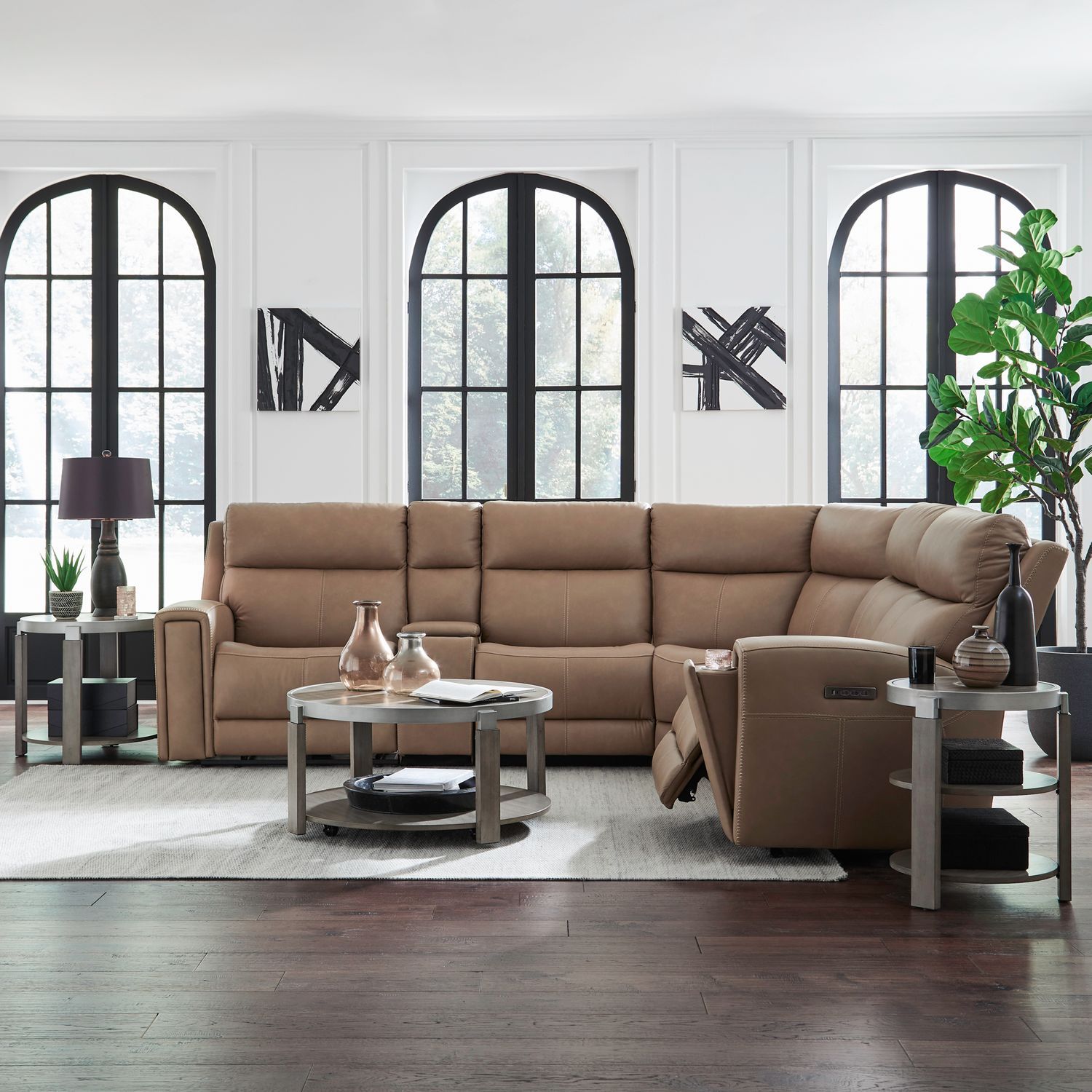 Camden - 6 Piece Sectional - Hornell Furniture Outlet