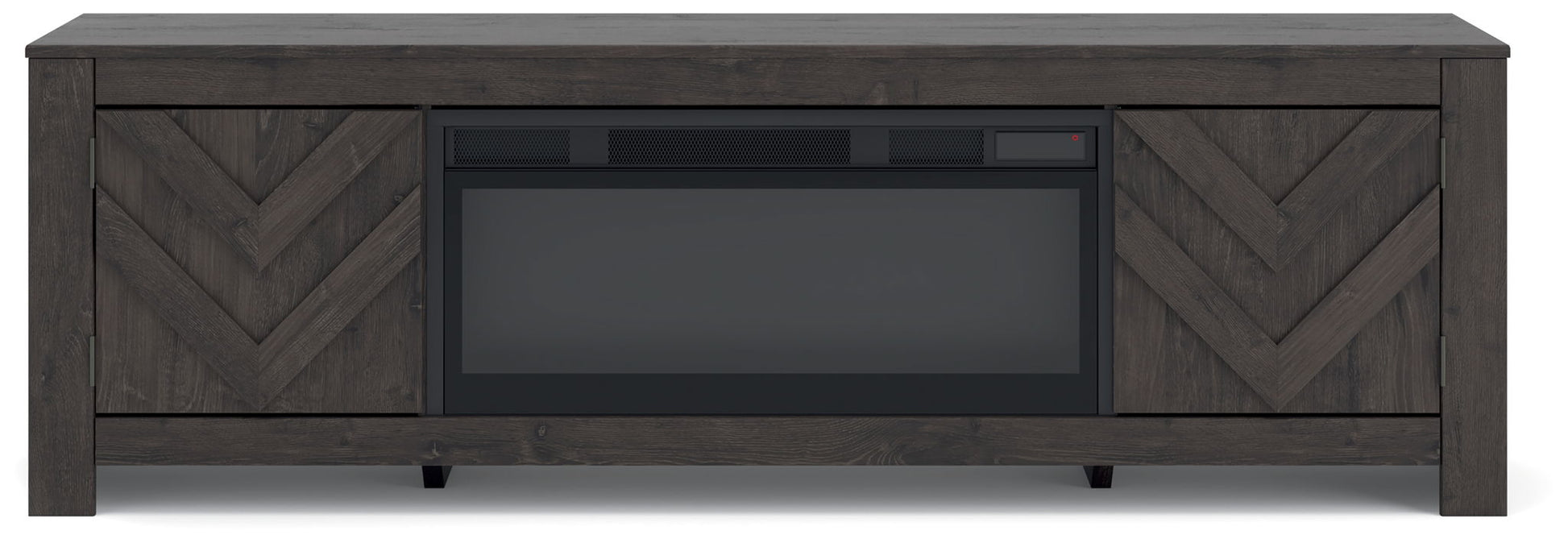 Cayboni - LG TV Stand With Fireplace Option - Hornell Furniture Outlet