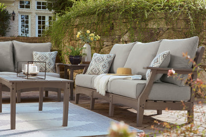 Visola - Gray - Sofa with Cushion - Hornell Furniture Outlet