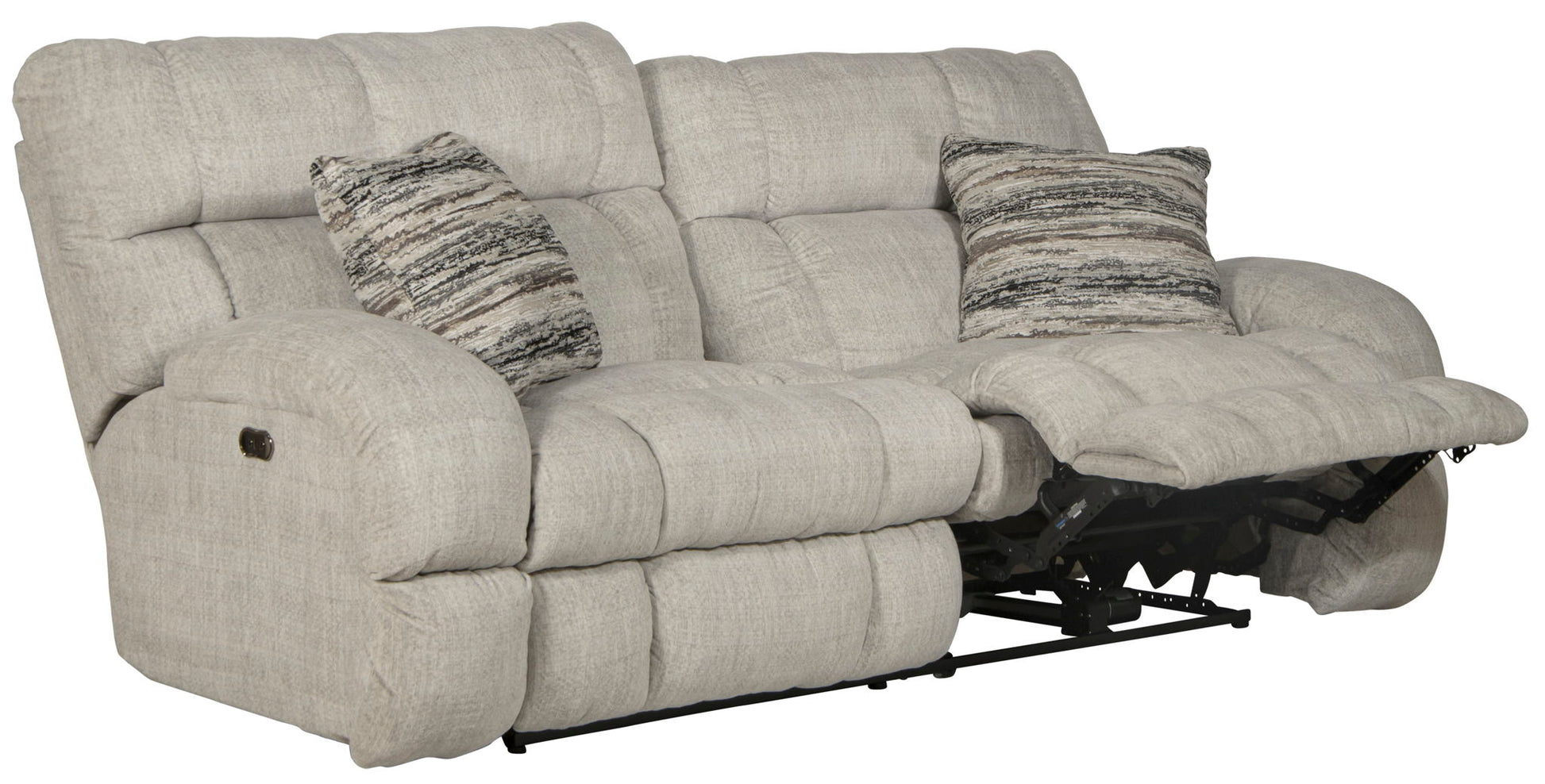 Ashland - Power Lay Flat Reclining Sofa - Hornell Furniture Outlet