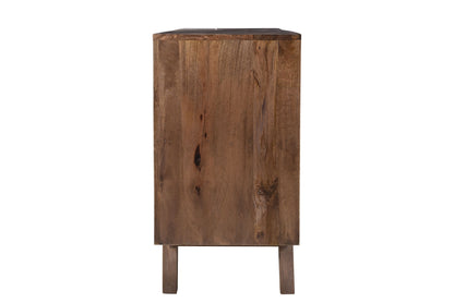 Darby - Accent Server - Dark Brown - Hornell Furniture Outlet