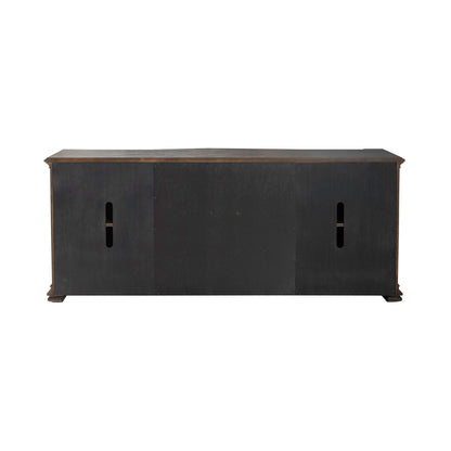 Provence Park - 78" TV Console - Brown - Hornell Furniture Outlet