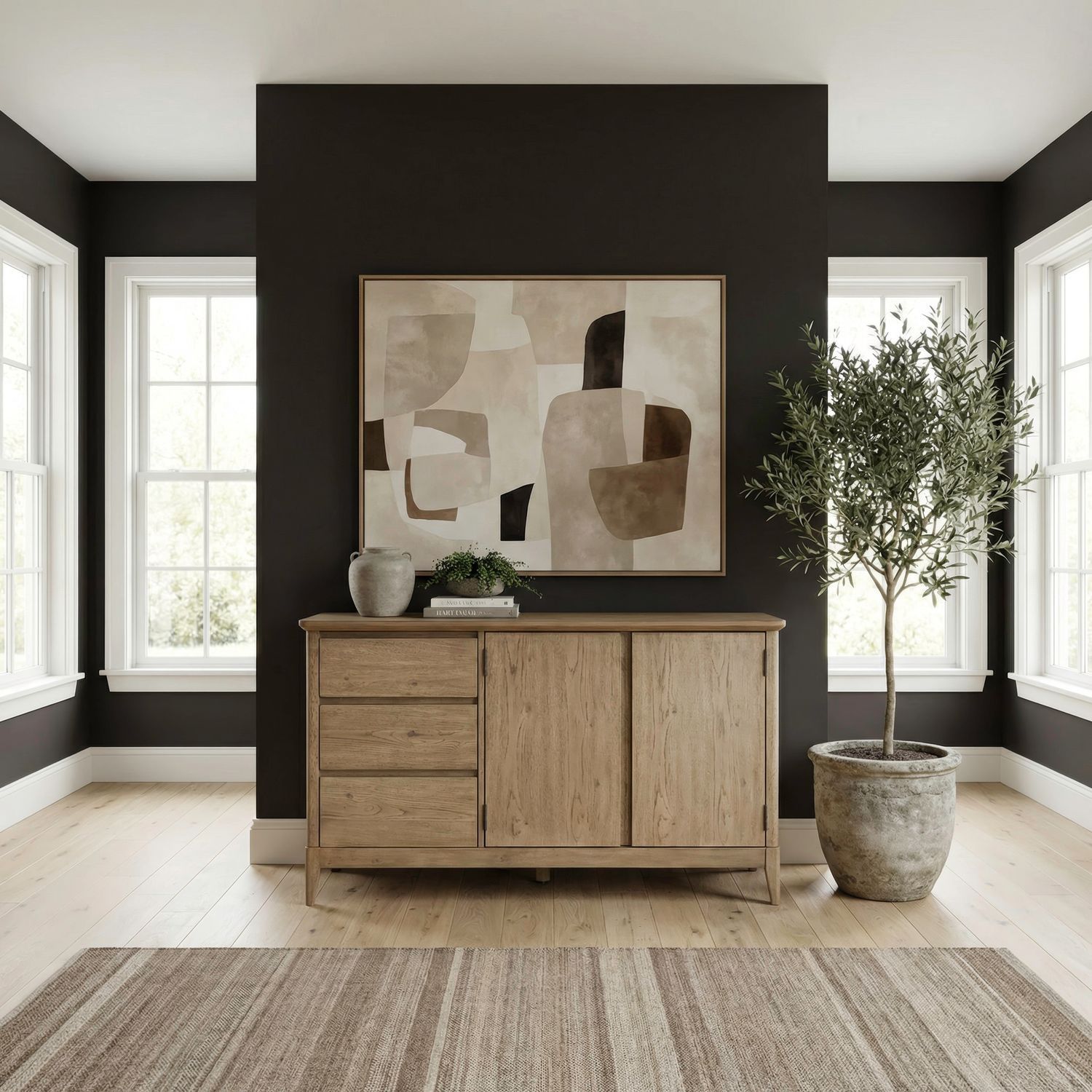 Hendrix Place - Server - Natural - Hornell Furniture Outlet
