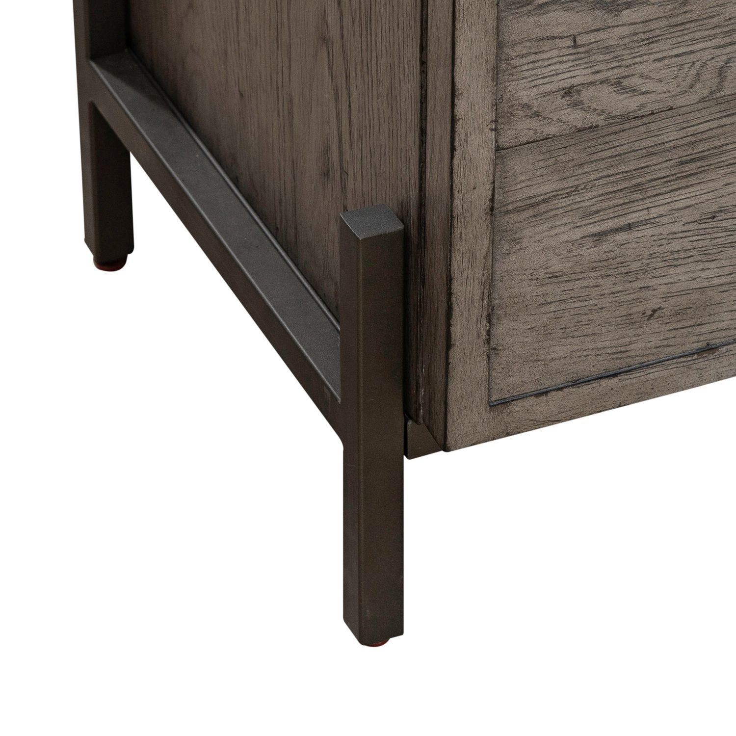 Pelicans Buff - 74" Accent TV Console - Gray - Hornell Furniture Outlet