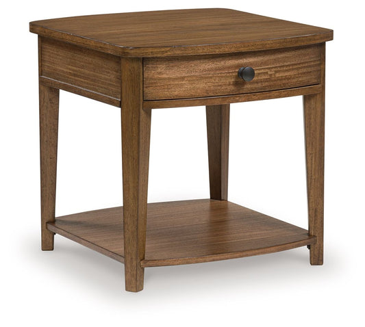 Burkbyer - Rectangular Table - Hornell Furniture Outlet