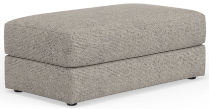 Zeke - Ottoman - Cloud - Hornell Furniture Outlet