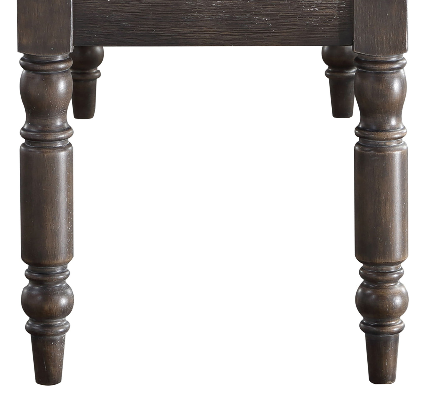 Hutchins - Dining Bench - Dark Brown - Hornell Furniture Outlet