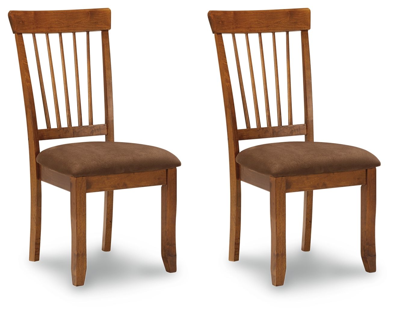 Berringer - Rustic Brown - Dining UPH Side Chair (Set of 2) - Hornell Furniture Outlet