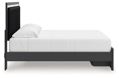 Zuraleus - Upholstered Panel Platform Storage Bed - Hornell Furniture Outlet
