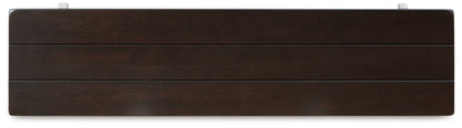Darborn - Gray / Brown - Large Dining Room Bench - Hornell Furniture Outlet