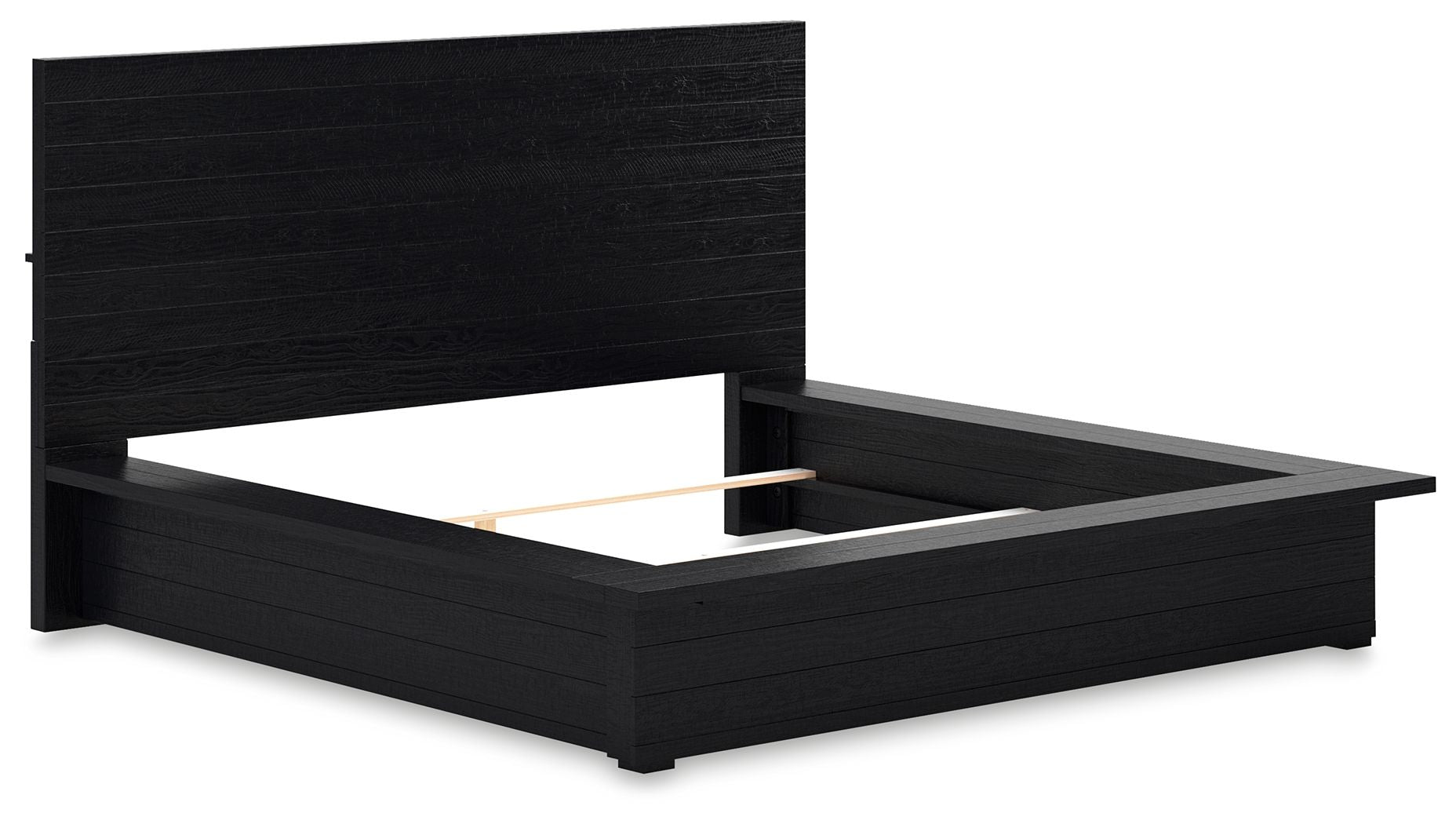 Londer - Black - King Panel Bed - Hornell Furniture Outlet