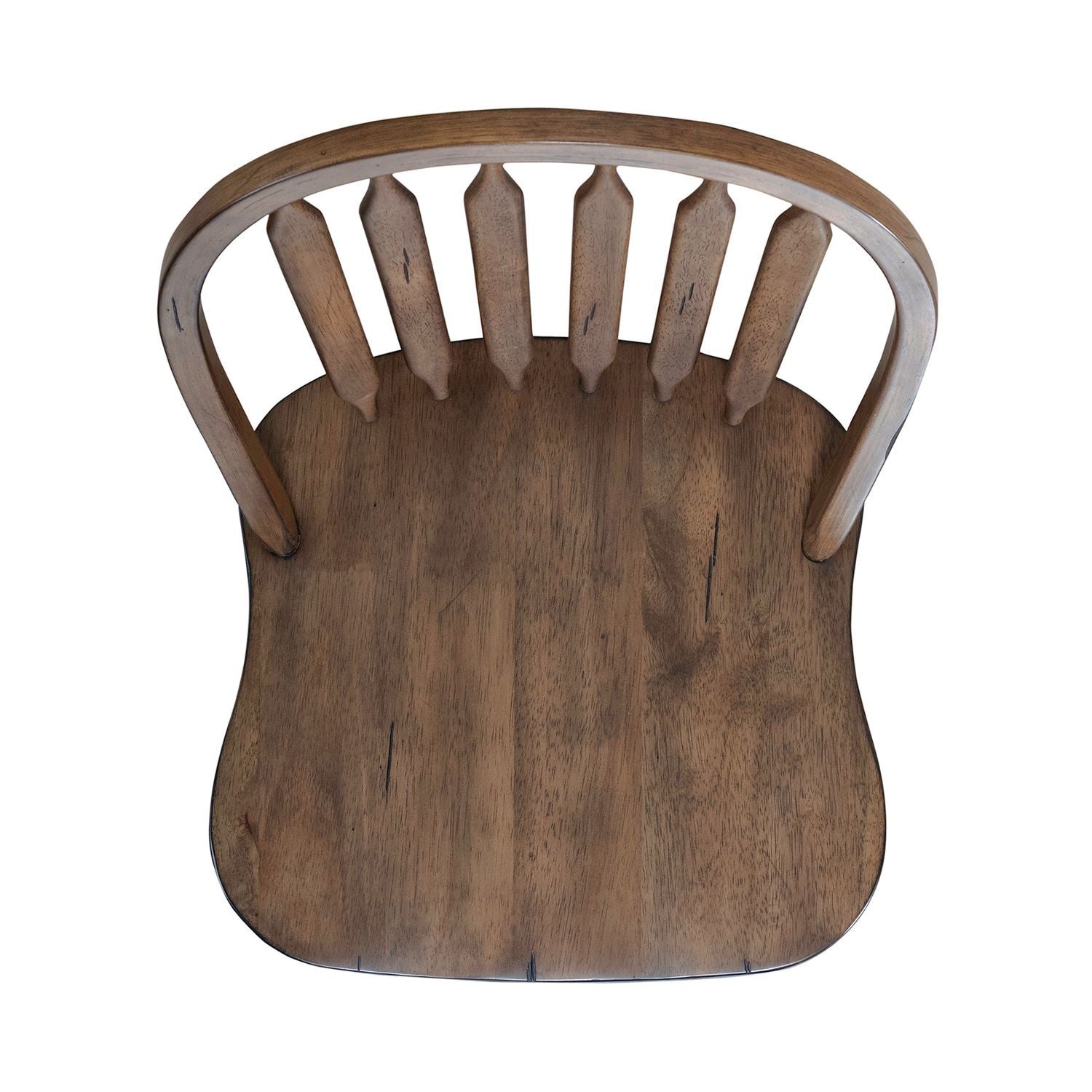 Carolina Crossing - Windsor Swivel Counter Chair - Hornell Furniture Outlet