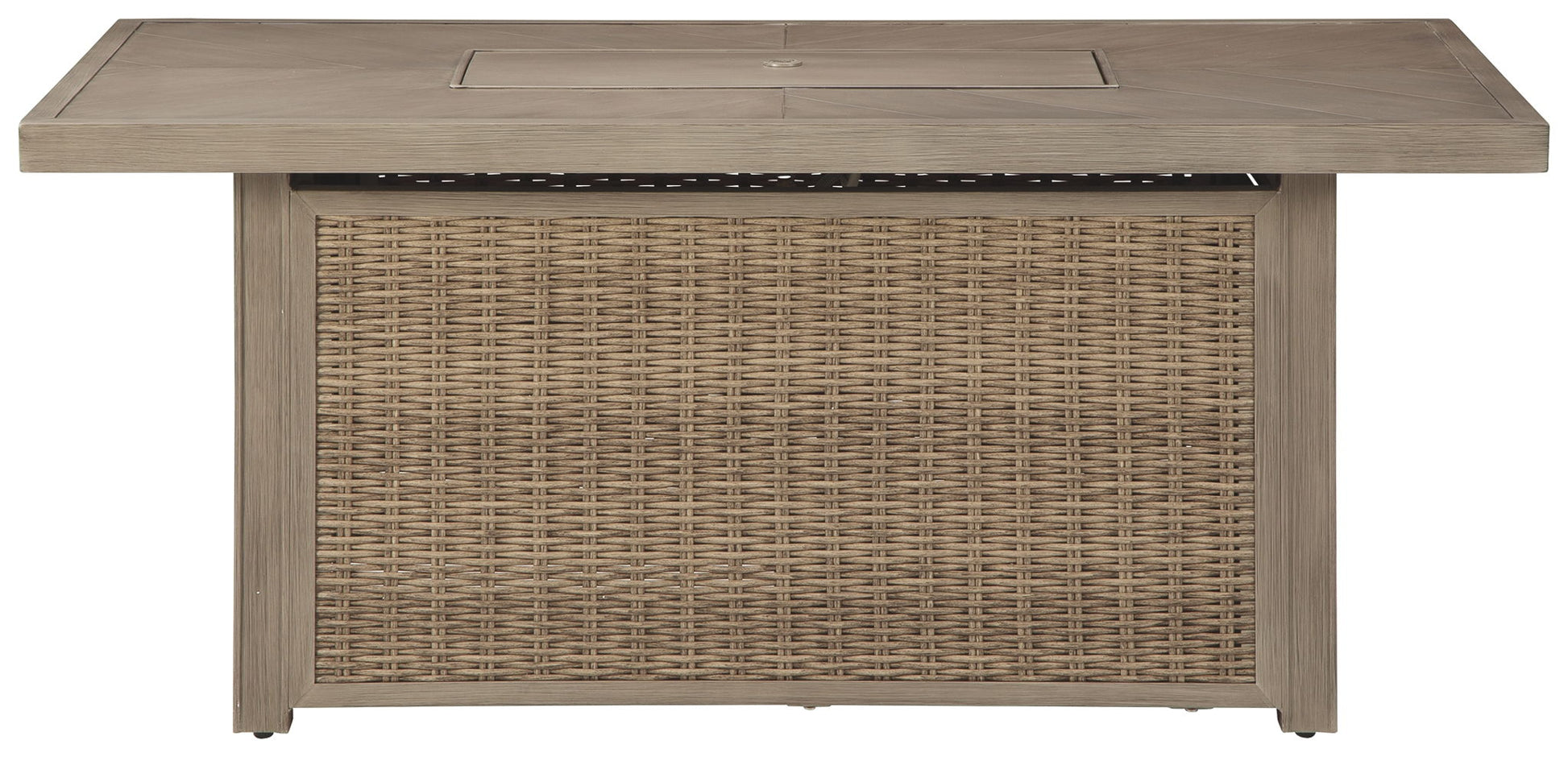 Beachcroft - Rectangular Fire Pit Table - Hornell Furniture Outlet