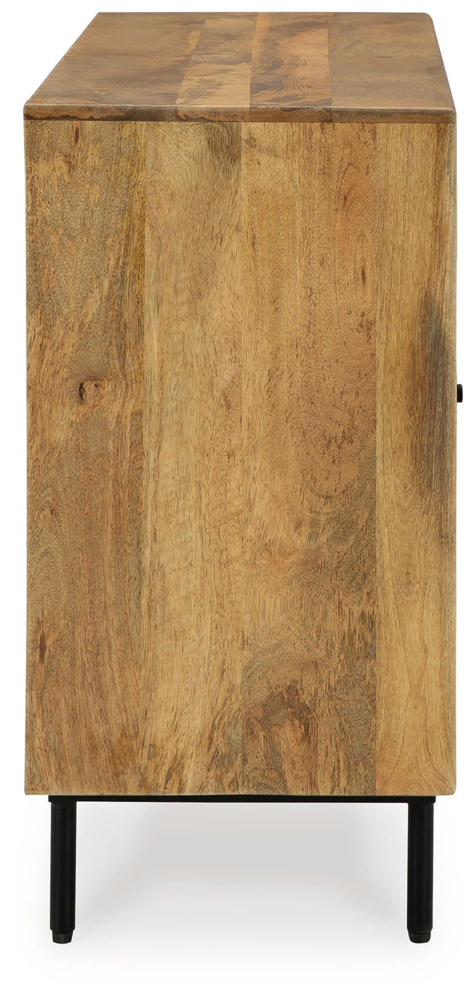 Cadewick - Natural - Accent Cabinet - Hornell Furniture Outlet
