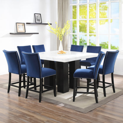 Camila - Square Counter Dining Set - White Top - Hornell Furniture Outlet