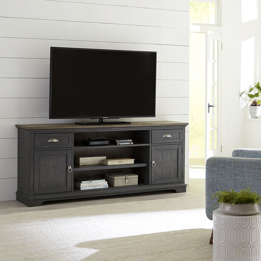 Ocean Isle - Entertainment Tv Stand - Hornell Furniture Outlet
