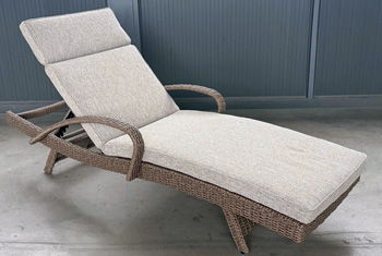 Laguna Heights - Beige - Chaise Lounge With Cushion - Hornell Furniture Outlet