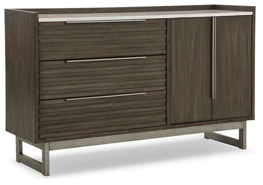 Arkenton - Dresser, Mirror - Hornell Furniture Outlet