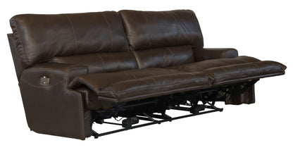 Wembley - Power Headrest With Lumbar Lay Flat Reclining Sofa - Hornell Furniture Outlet