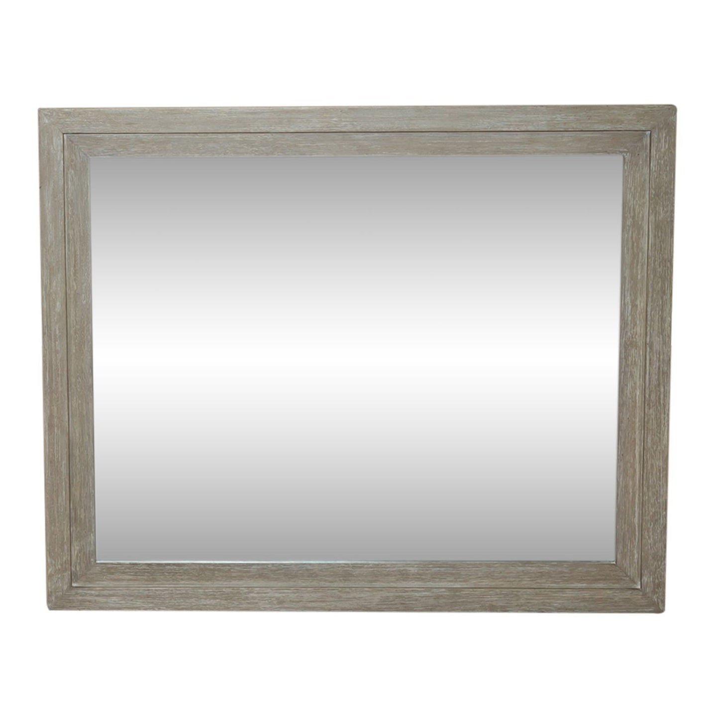 Belmar - Landscape Mirror - Washed Taupe - Hornell Furniture Outlet
