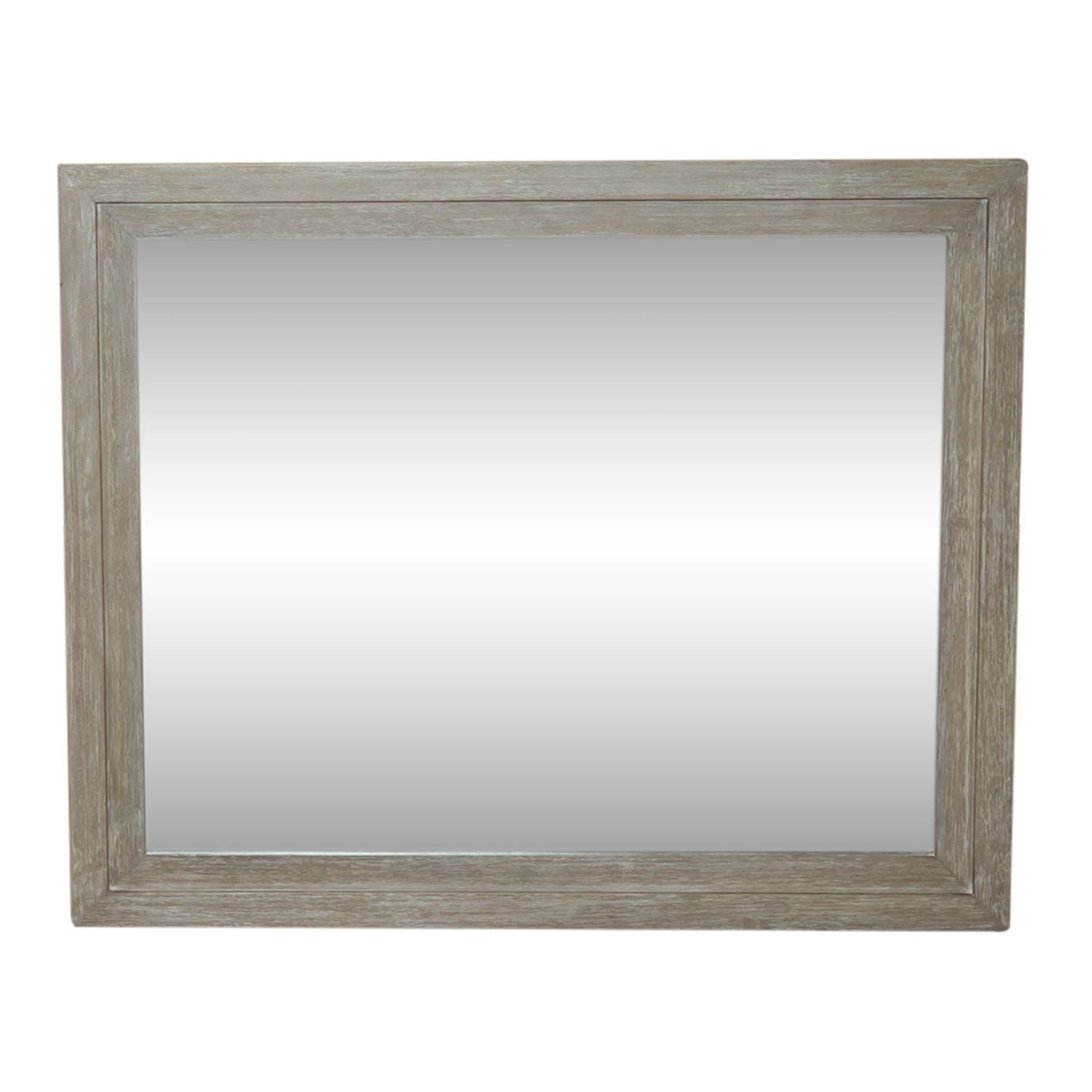 Belmar - Landscape Mirror - Washed Taupe - Hornell Furniture Outlet