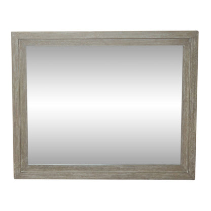 Belmar - Landscape Mirror - Washed Taupe - Hornell Furniture Outlet