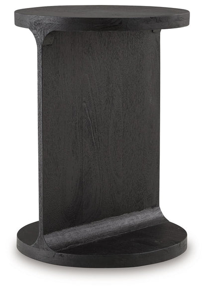 Adderley - Black - Accent Table - Hornell Furniture Outlet