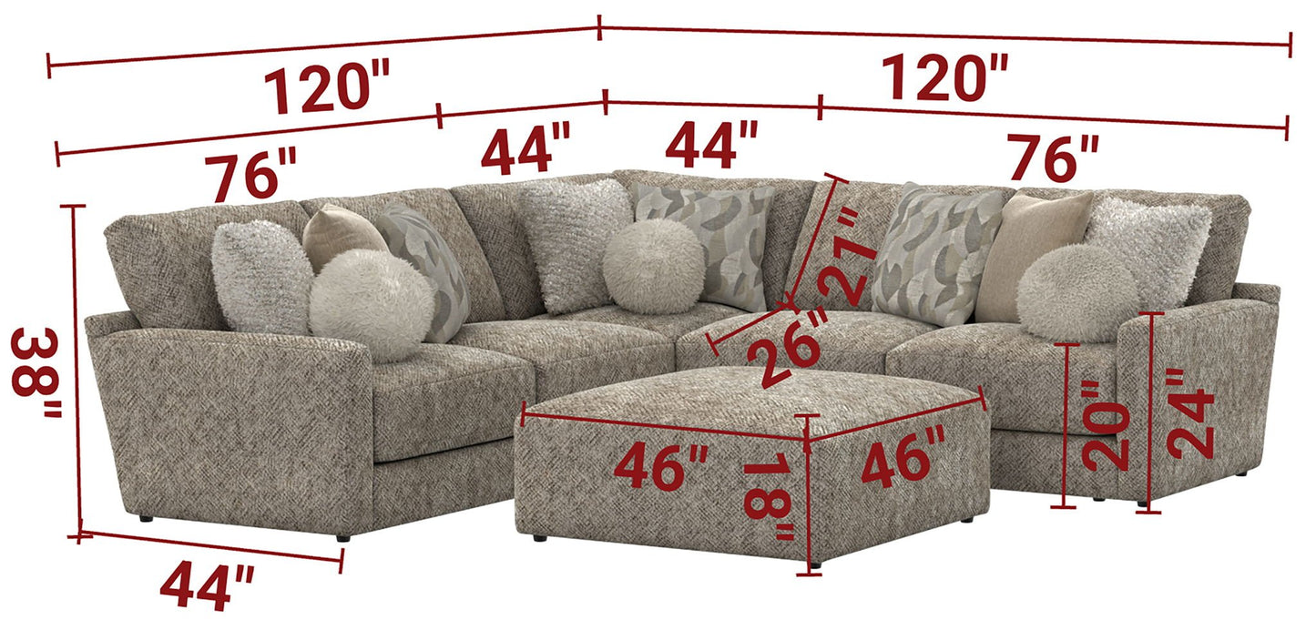 Turner - Sectional - Hornell Furniture Outlet