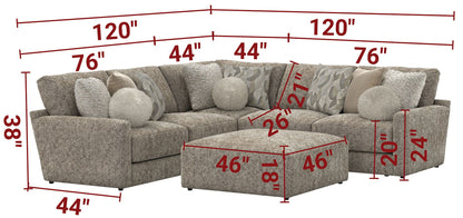 Turner - Sectional - Hornell Furniture Outlet