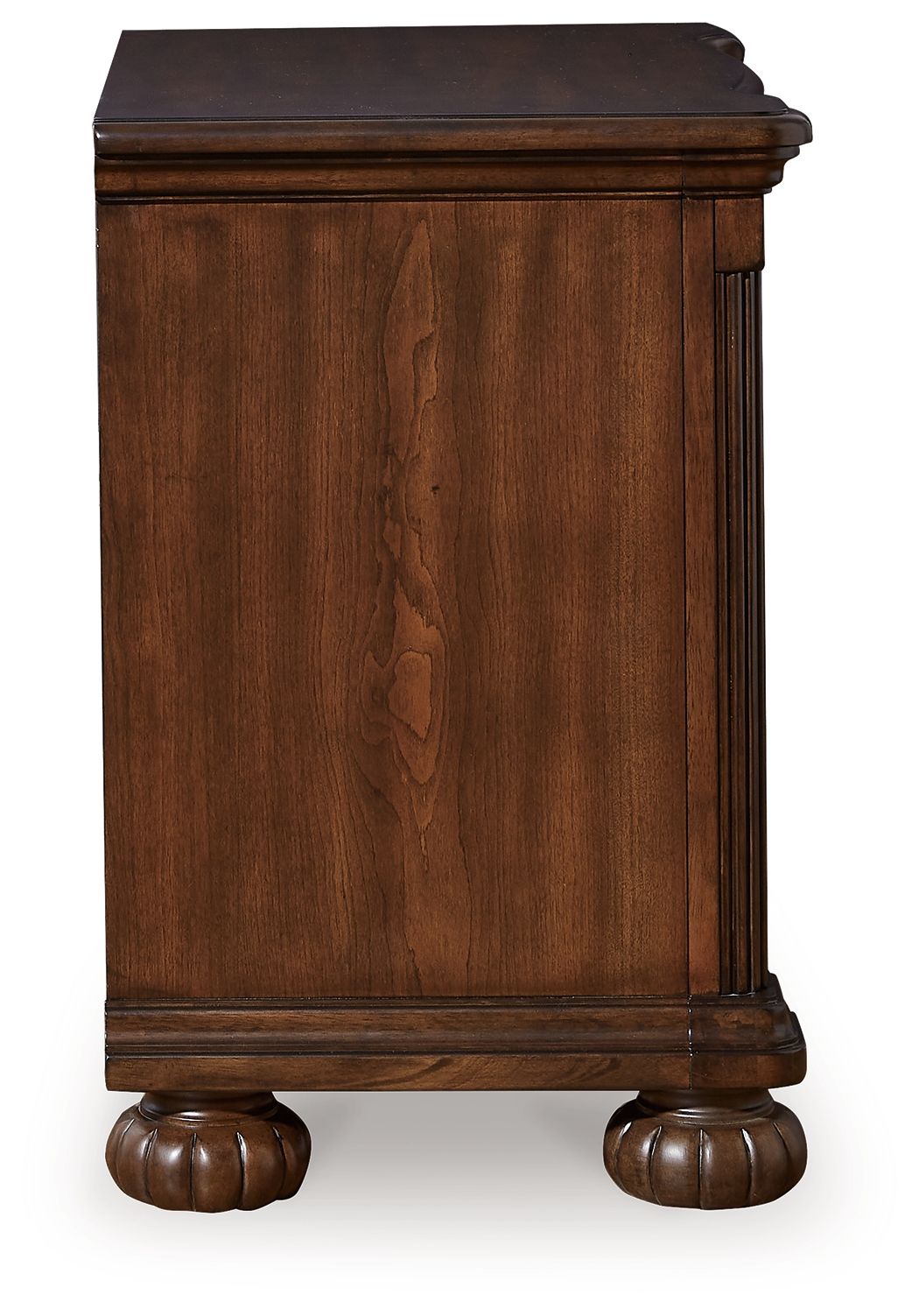 Lavinton - Brown - Three Drawer Night Stand - Hornell Furniture Outlet