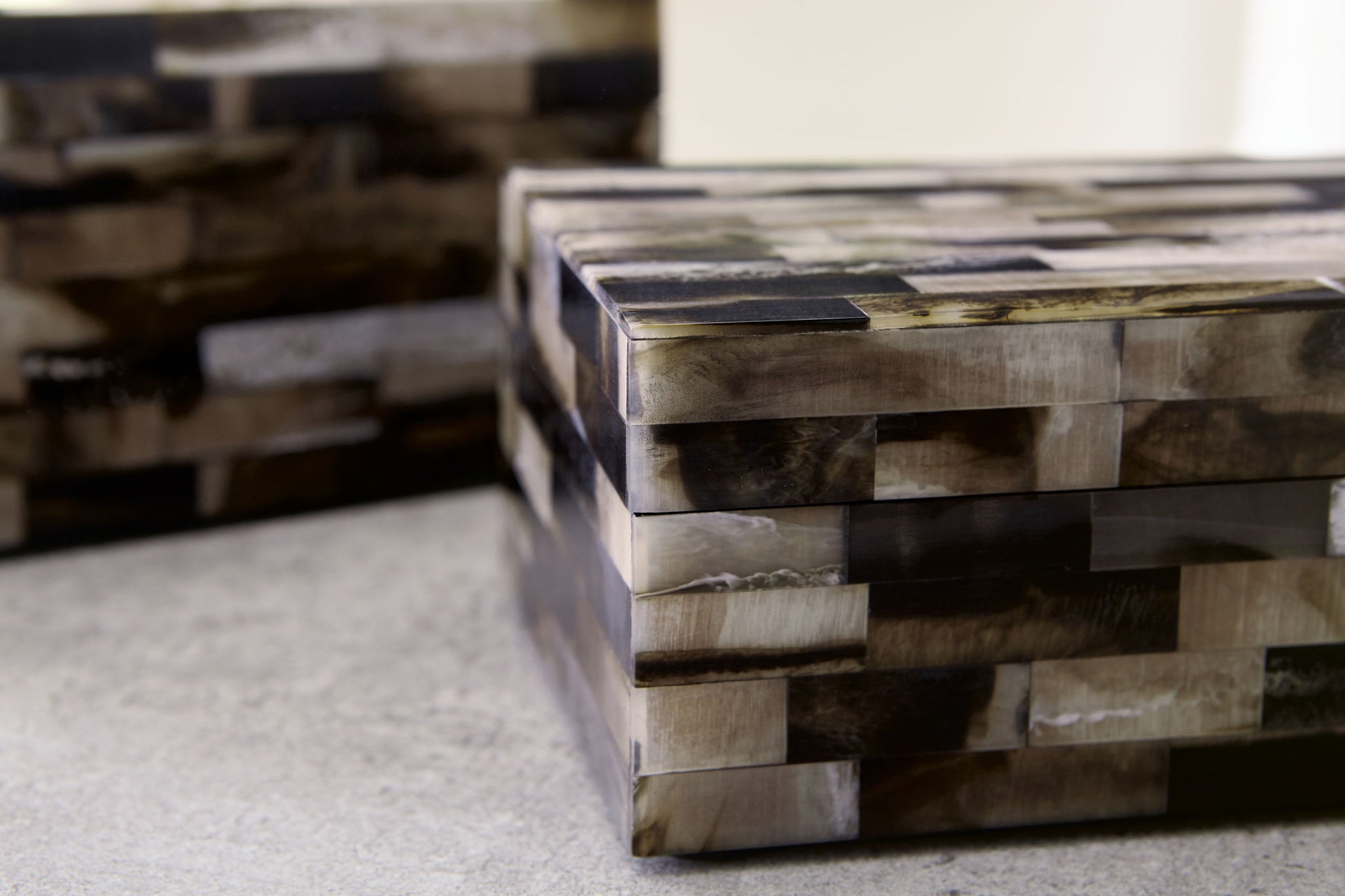 Ellford - Black / Brown / Cream - Box Set (Set of 2) - Hornell Furniture Outlet