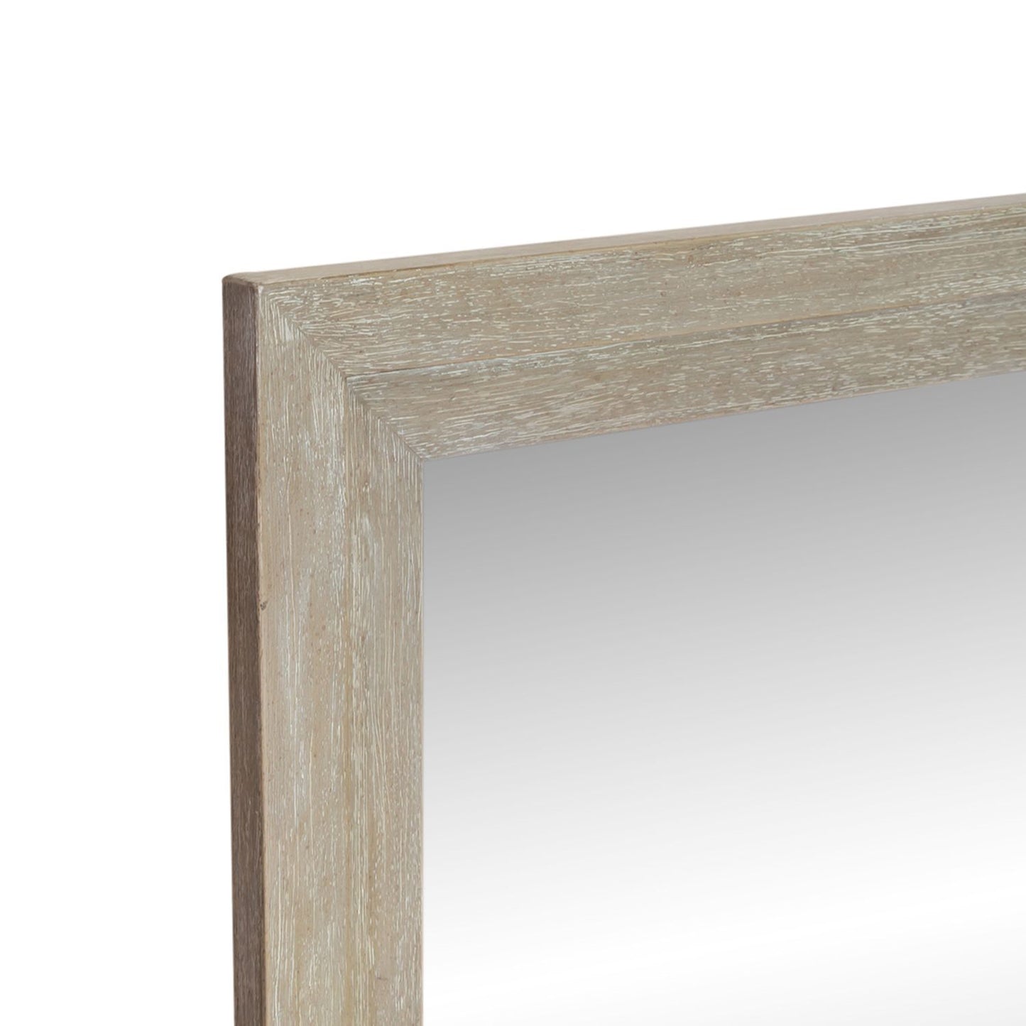 Belmar - Landscape Mirror - Washed Taupe - Hornell Furniture Outlet