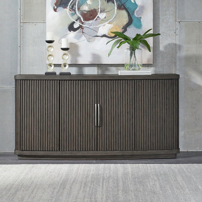 Cascade Falls - Buffet - Satin Espresso - Hornell Furniture Outlet