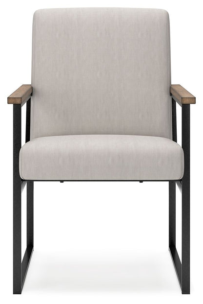 Montia - Light Brown - Home Office Desk Chair - Hornell Furniture Outlet