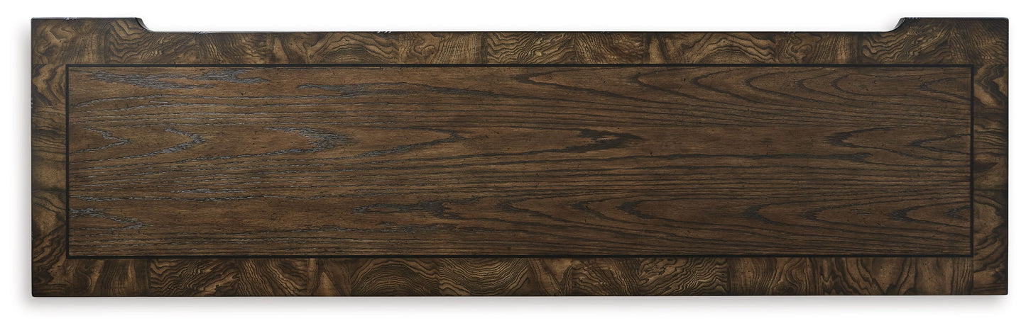 Maylee - Dark Brown - Dresser - Hornell Furniture Outlet
